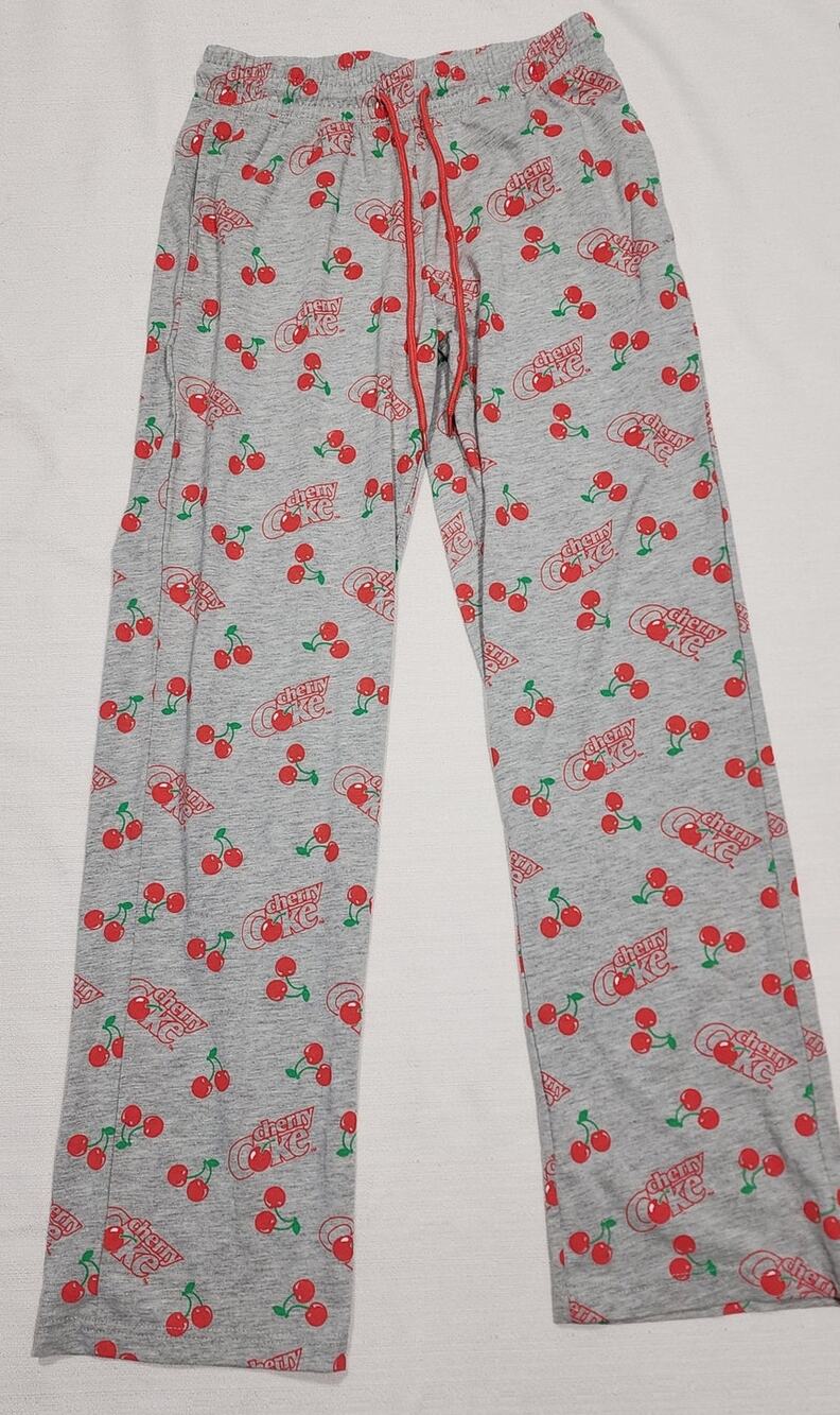 Cherry Coke gray pajamas women's Small W26'' x L38''